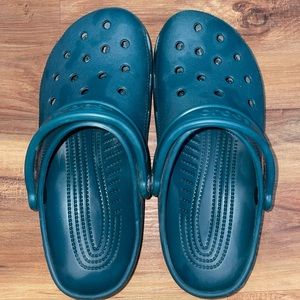 Green Crocs